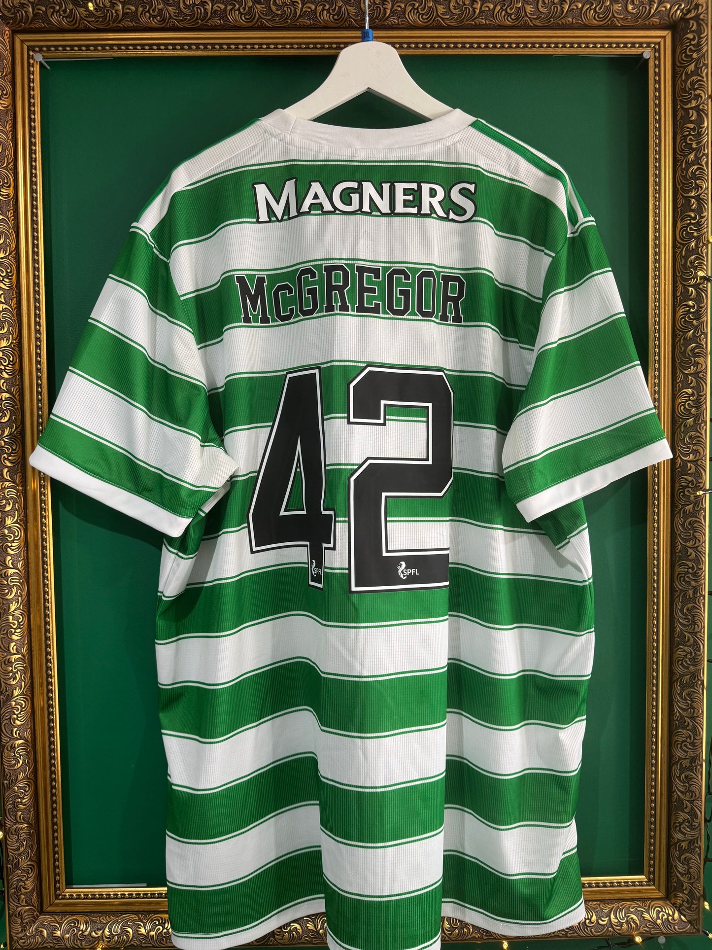 Celtic 2021/22 home shirt xxlarge McGregor