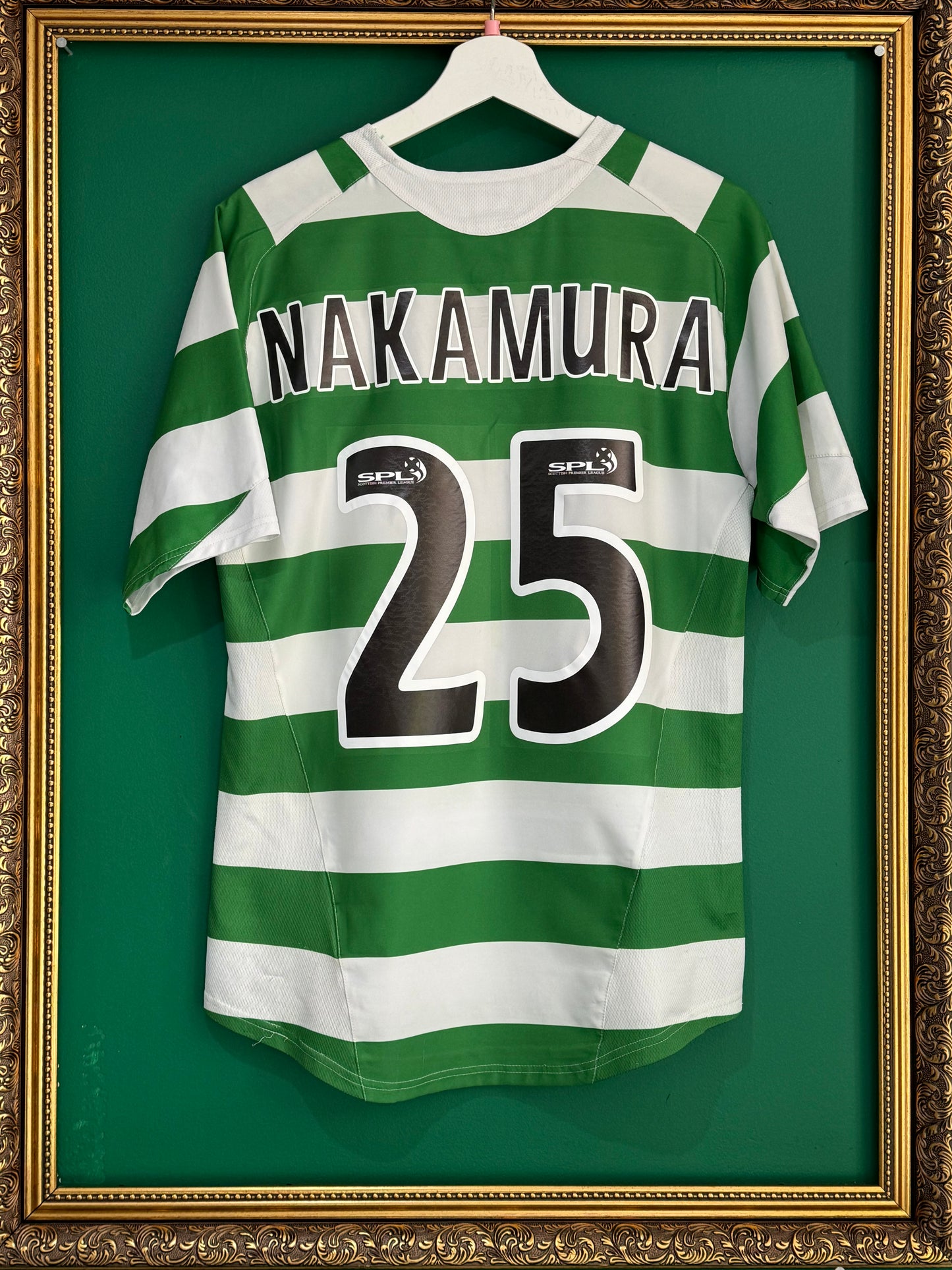 Celtic 2005/07 home small Nakamura 25