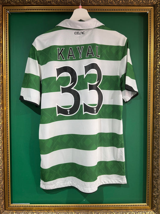 Celtic 2010/12 home shirt small Kayal 33