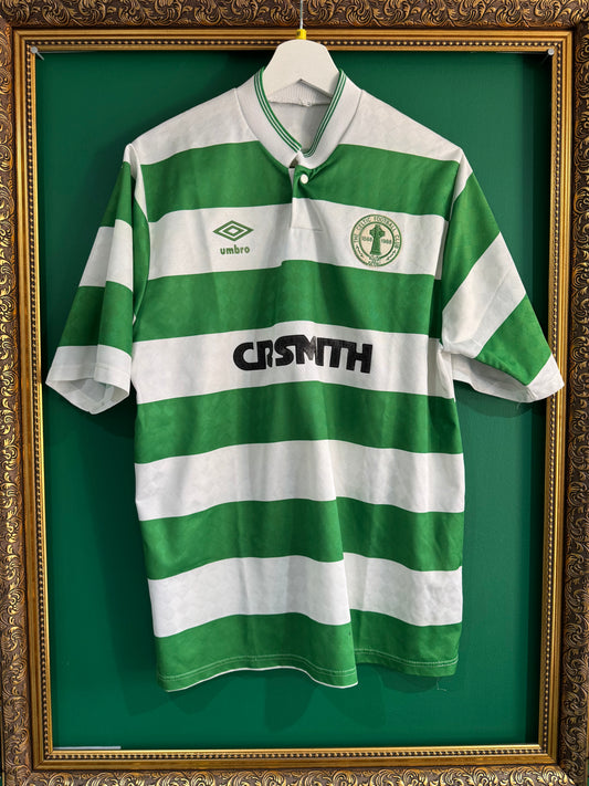 Celtic 1987/89 home shirt medium