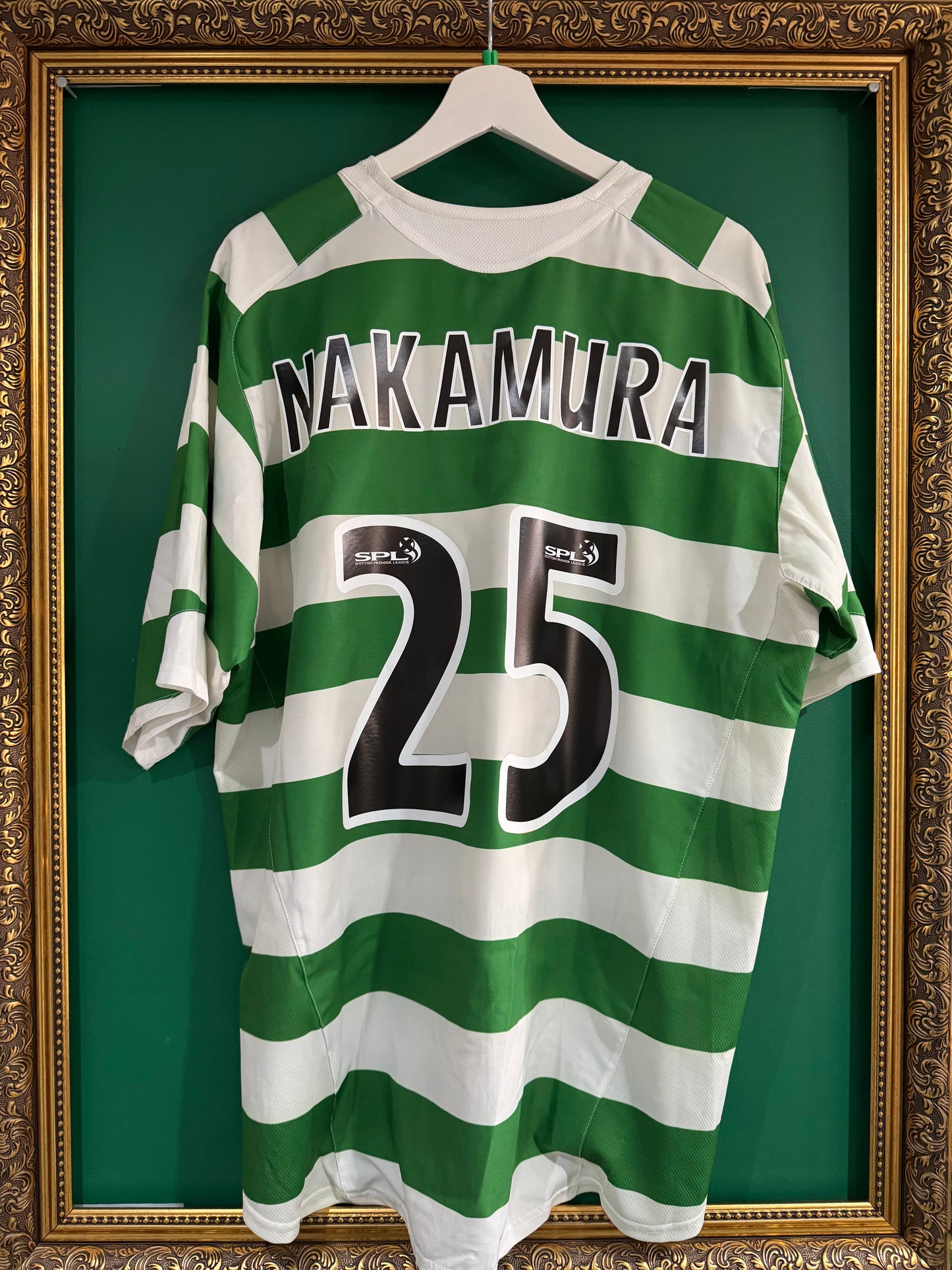 Celtic 2006/07 home xlarge Nakamura 25