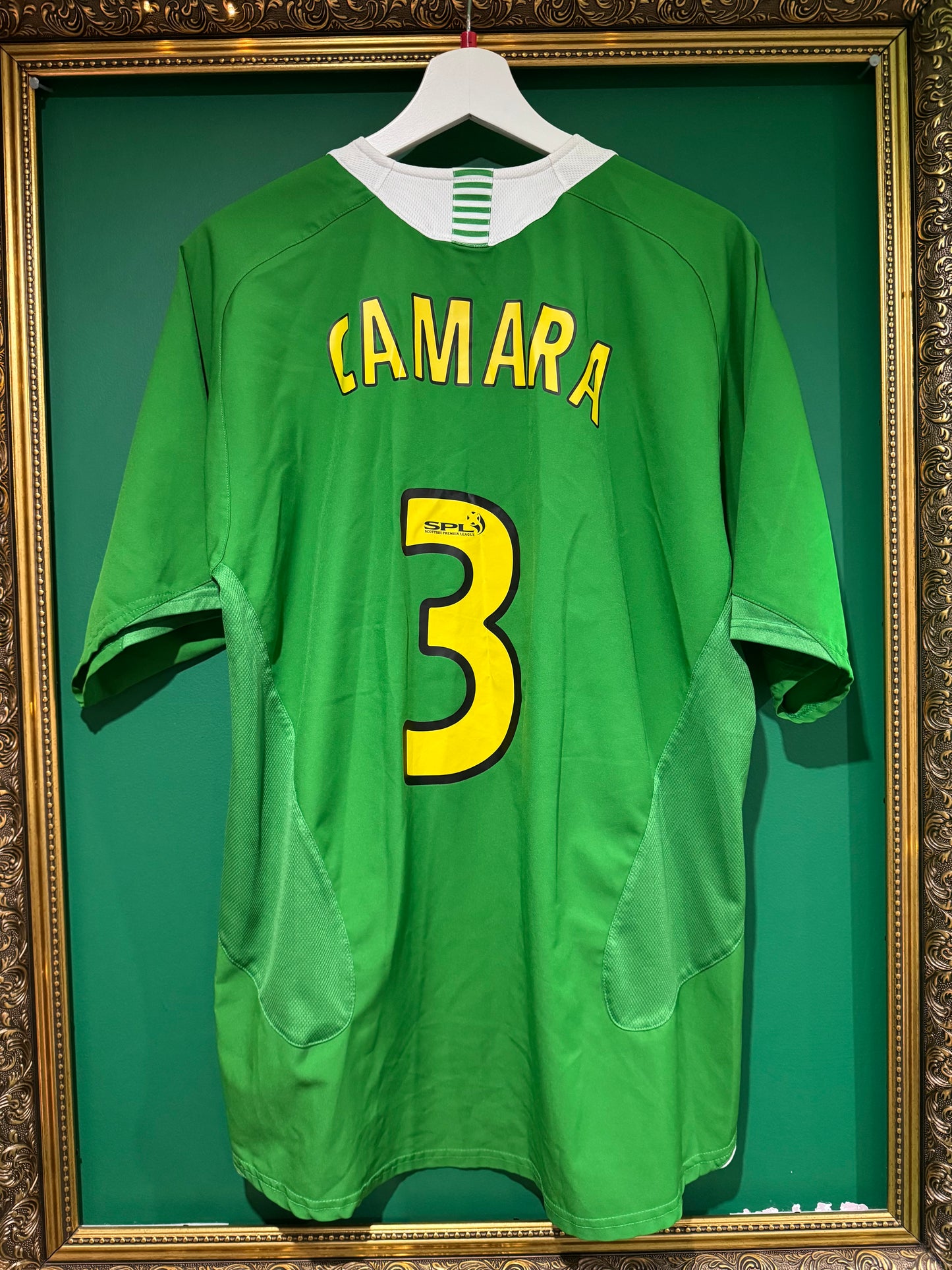 Celtic 2005/06 away shirt large Camara 3