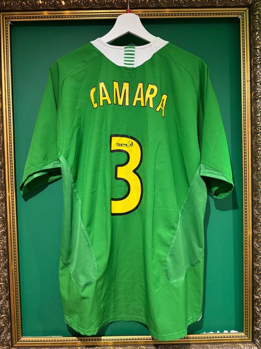 Celtic 2005/06 away shirt large Camara 3