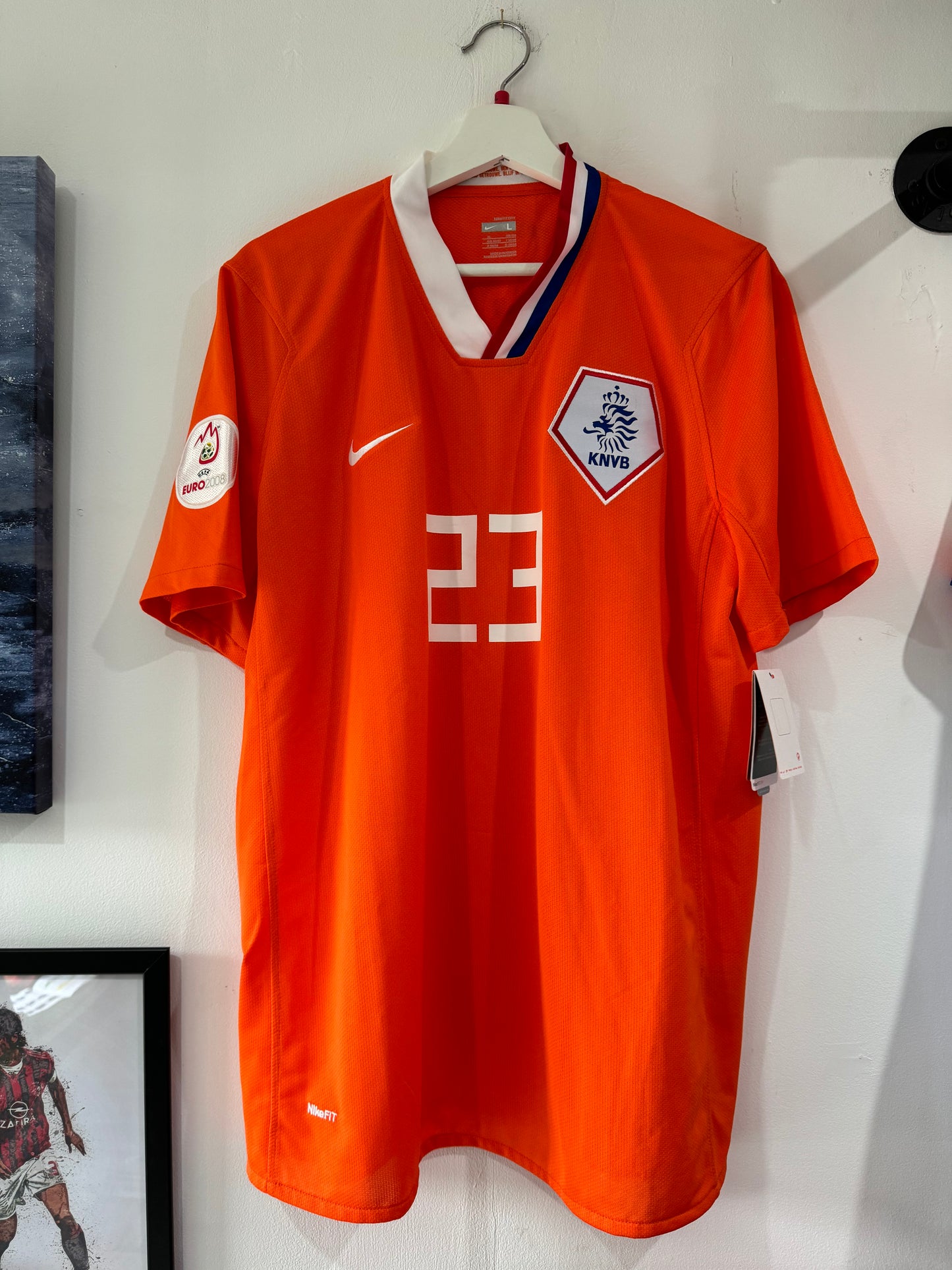 Netherlands 2008 home large Van Der Vaart 23 BNWT