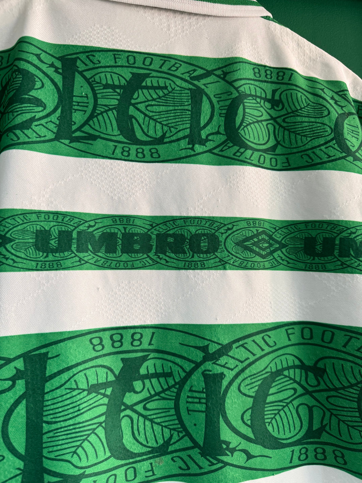 Celtic 1995/97 home shirt large