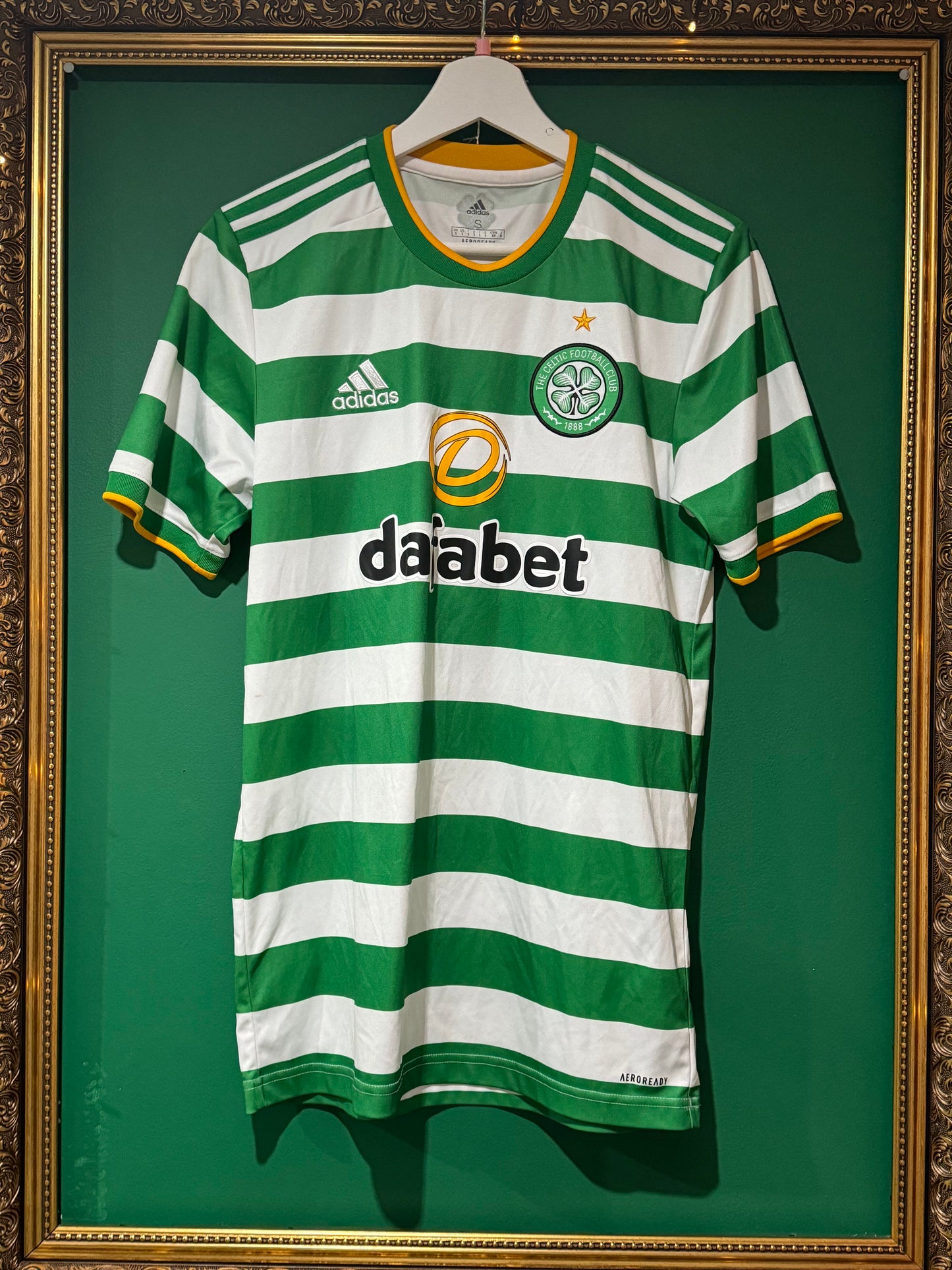 Celtic 2020/21 home small Christie 17