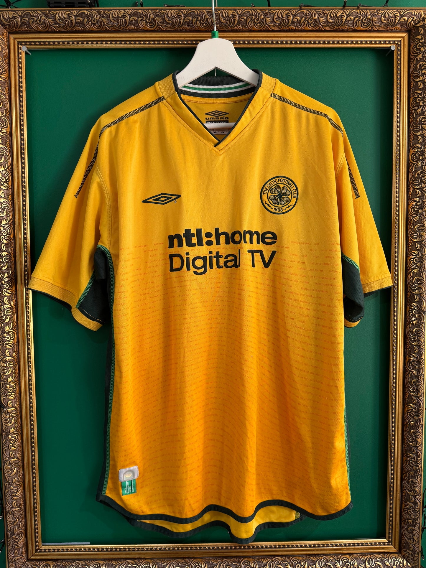Celtic 2002/03 away shirt xlarge