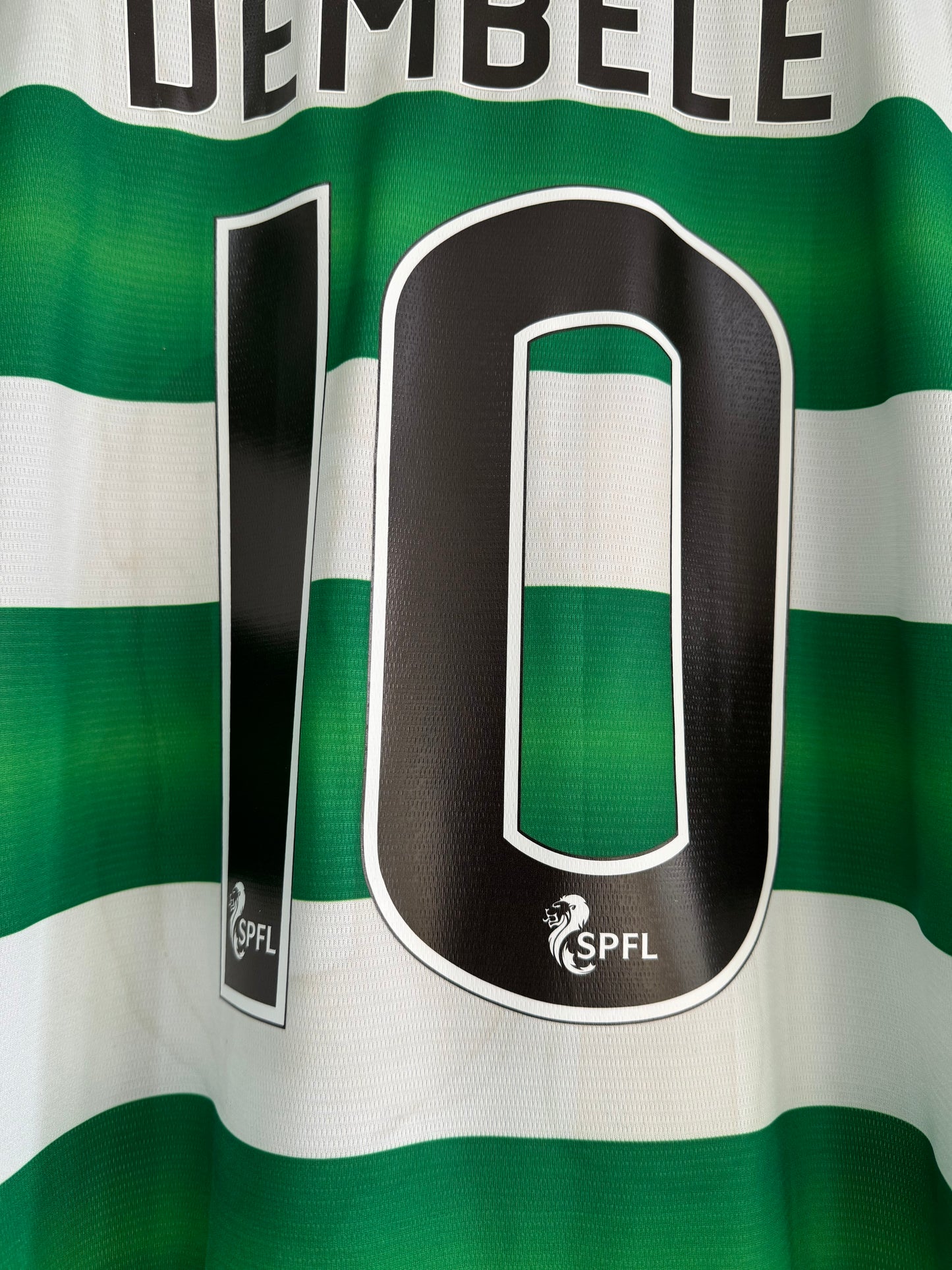 Celtic 2016/17 home large Dembele 10 ls