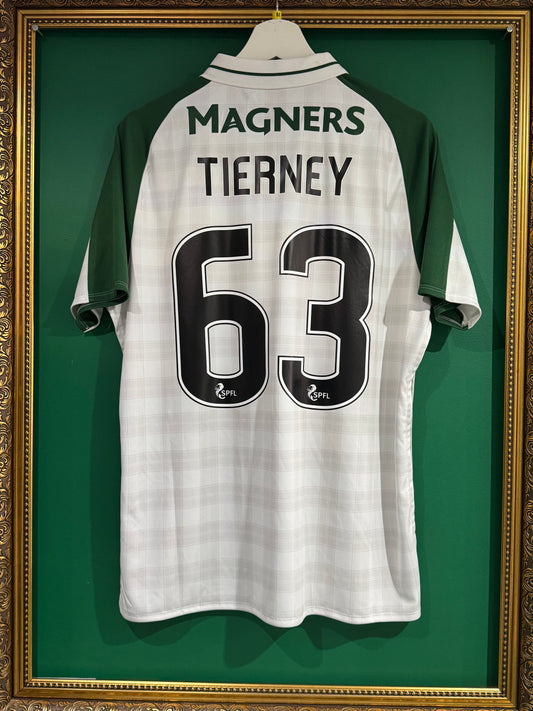 Celtic 2018/19 away shirt medium Tierney 63