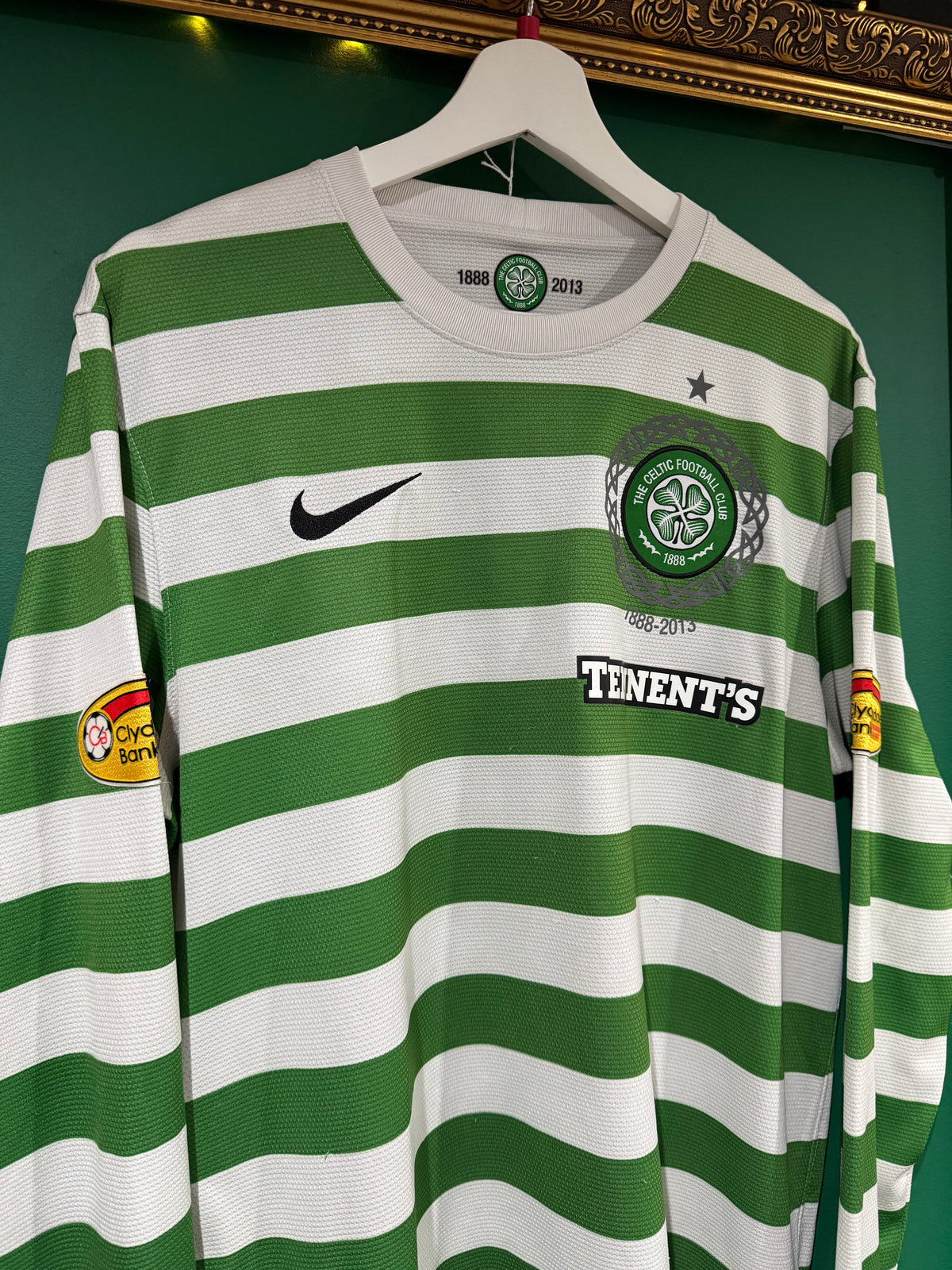 Celtic 2012/13 home shirt large ls