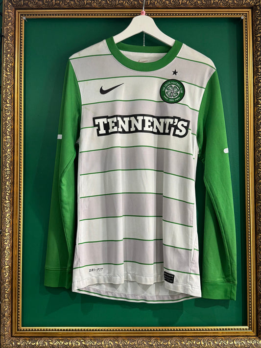 Celtic 2011/12 away shirt small ls 8/10