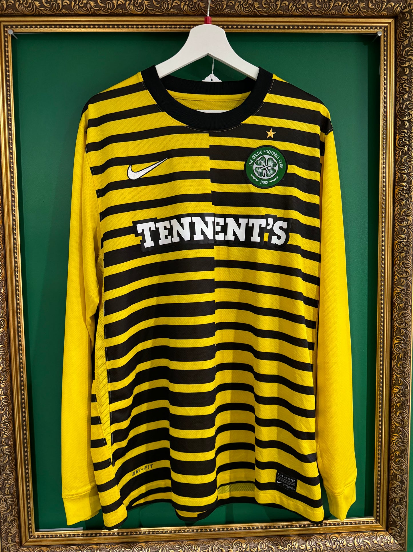 Celtic 2011/12 third large ls Hooper 88