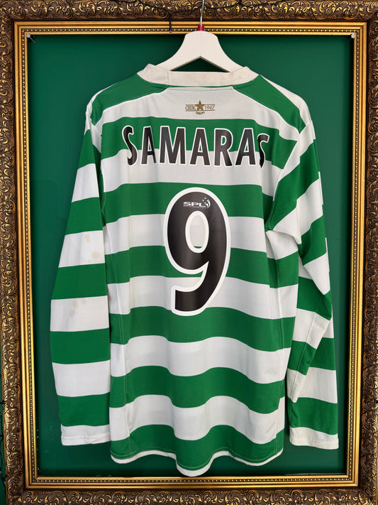 Celtic 2007/08 home large ls Samaras 9