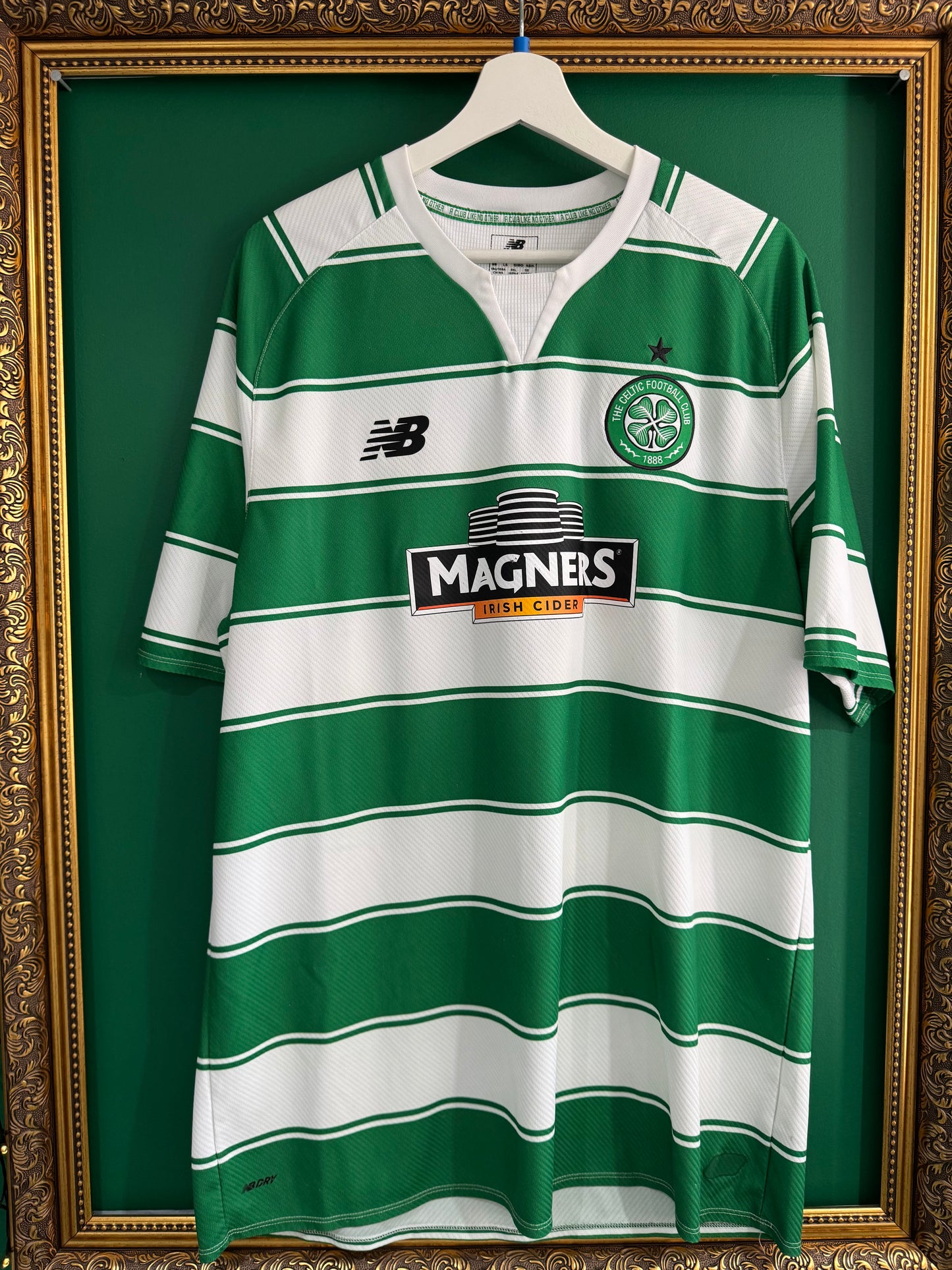 Celtic 2015/16 home shirt xxlarge Brown 8