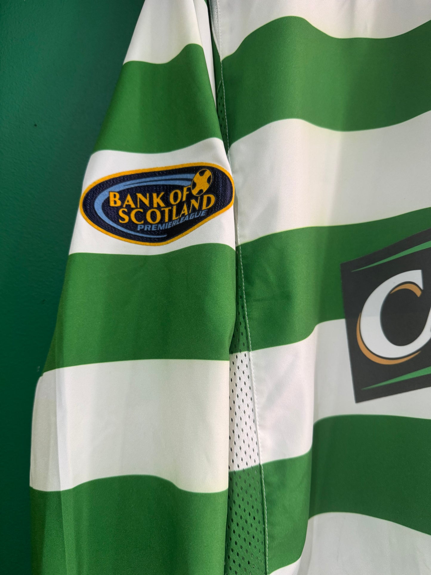 Celtic 2005/07 home shirt xlarge ls Alan Thompson 8 matchworn