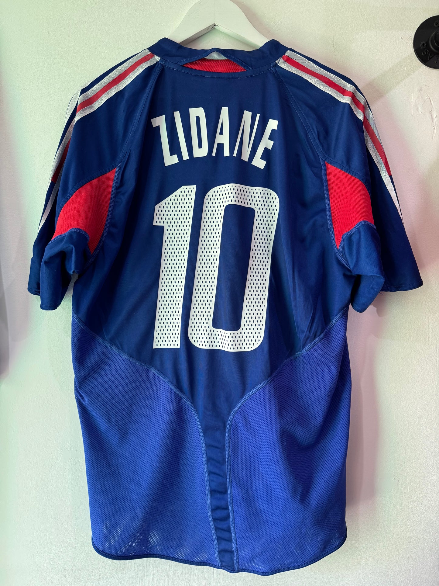 France 2004/06 home large Zidane 10