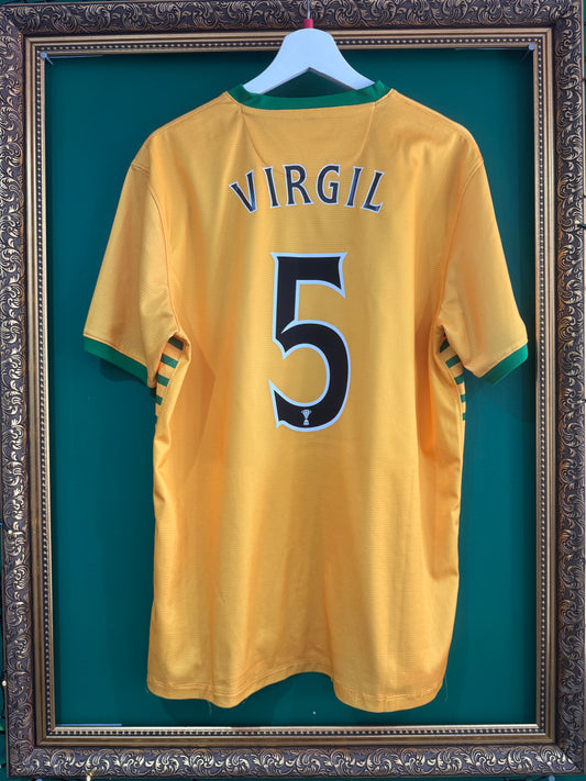 Celtic 2013/14 away shirt large Virgil 5
