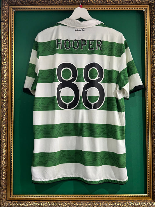 Celtic 2011/12 home shirt large Hooper 88 8/10