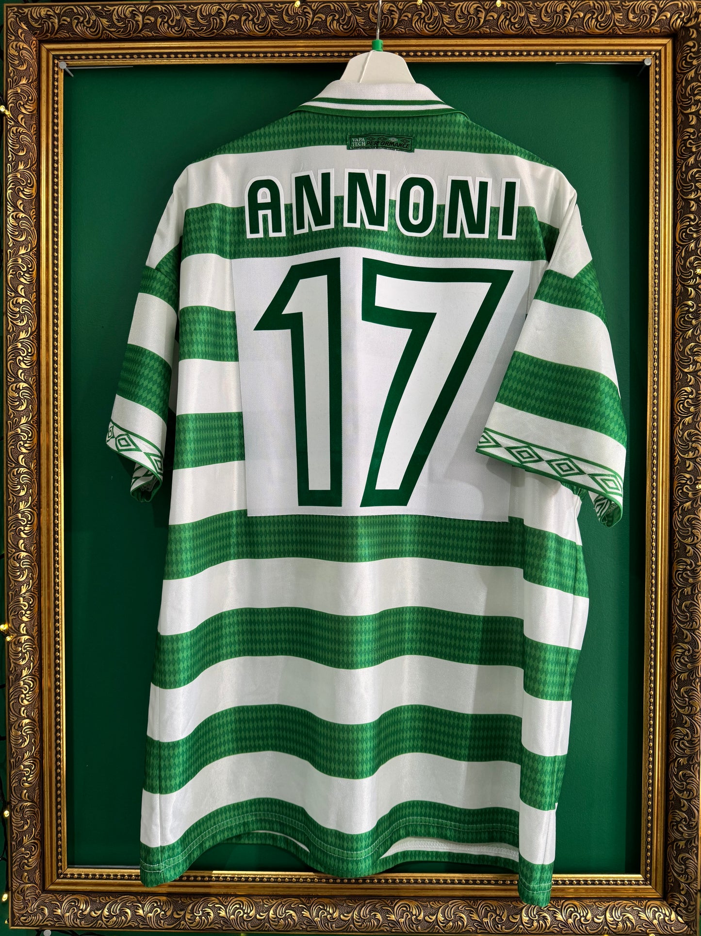 Celtic 1997/99 home shirt xlarge Annoni 17