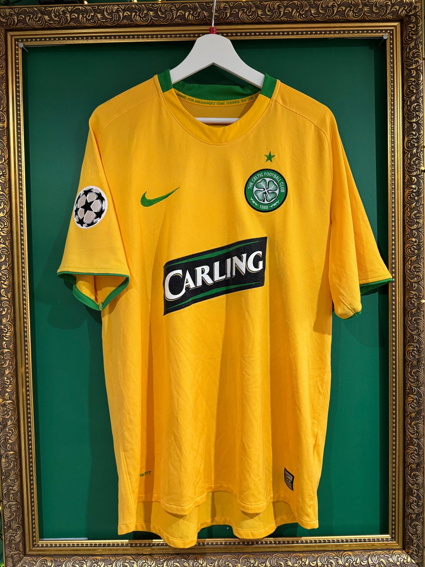 Celtic 2008/09 away shirt large Samaras 9