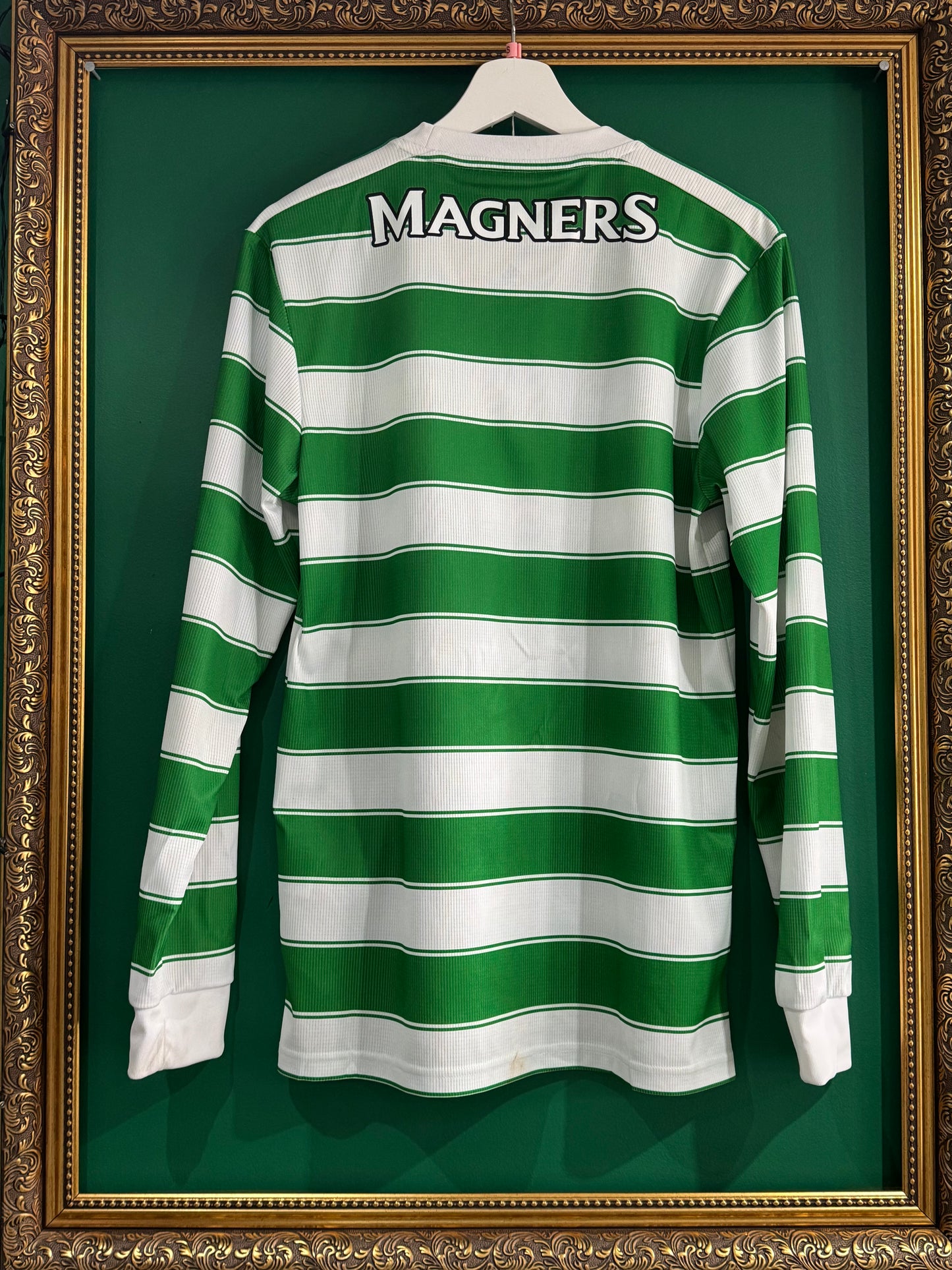 Celtic 2021/22 home shirt small ls