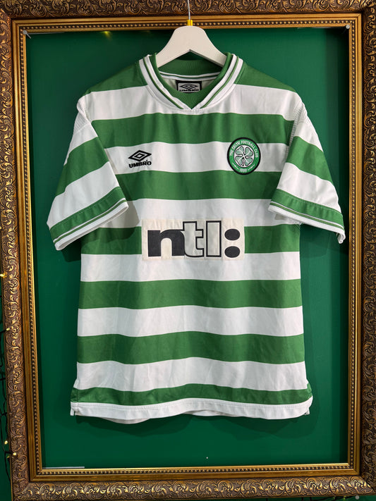 Celtic 1999/00 home shirt medium