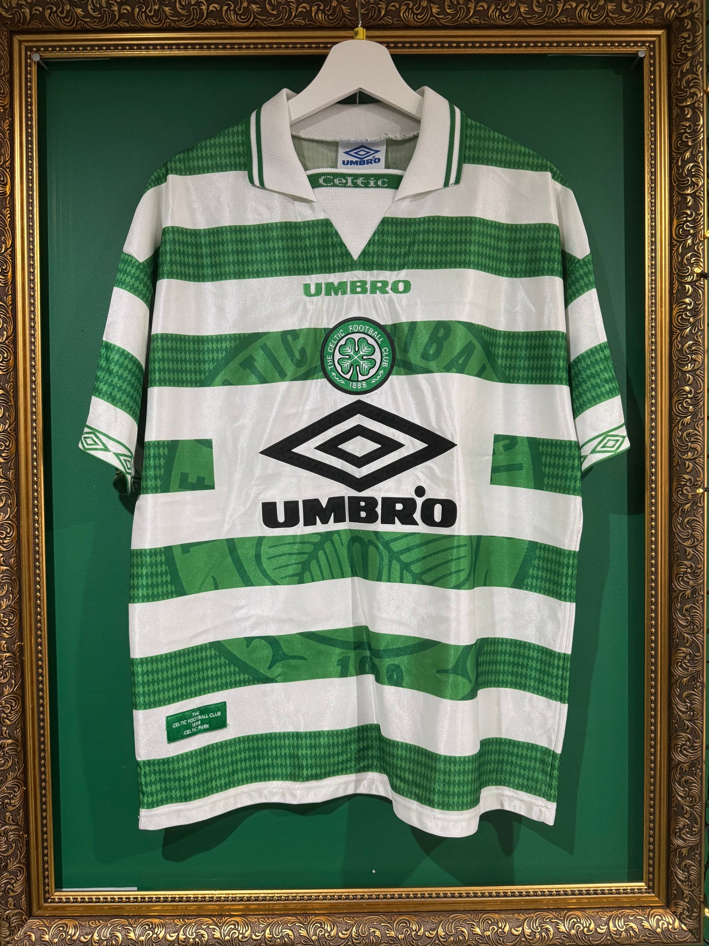 Celtic 1997/99 home shirt medium