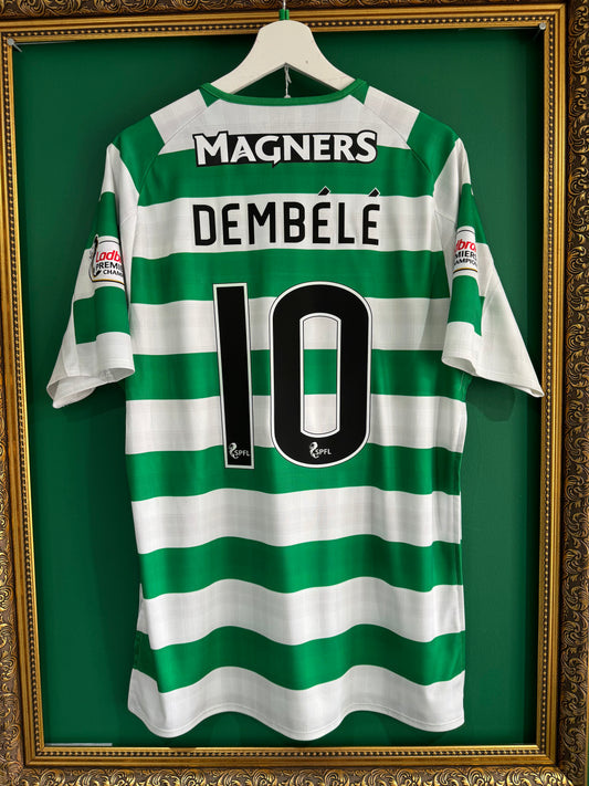 Celtic 2018/19 home match issue player issue shirt Dembele 10 x-large