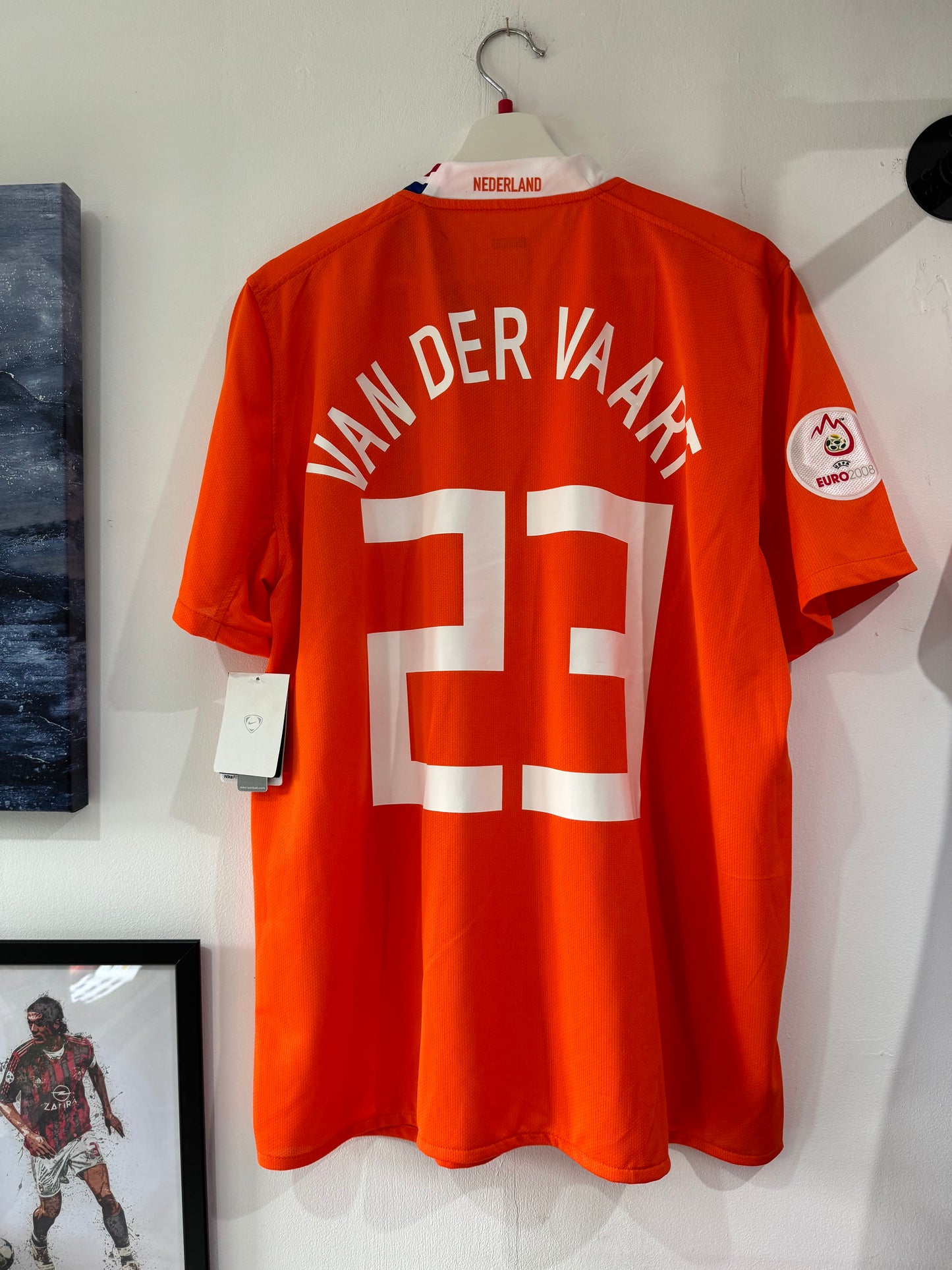 Netherlands 2008 home large Van Der Vaart 23 BNWT