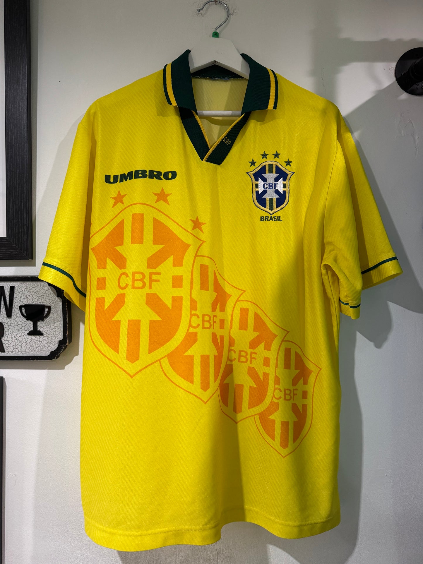 Brazil 1996 home shirt xlarge