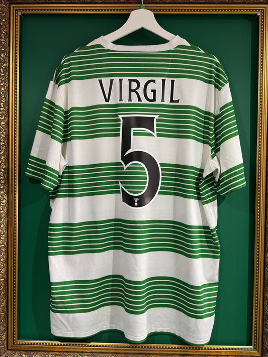 Celtic 2013/15 home shirt xlarge Virgil 5