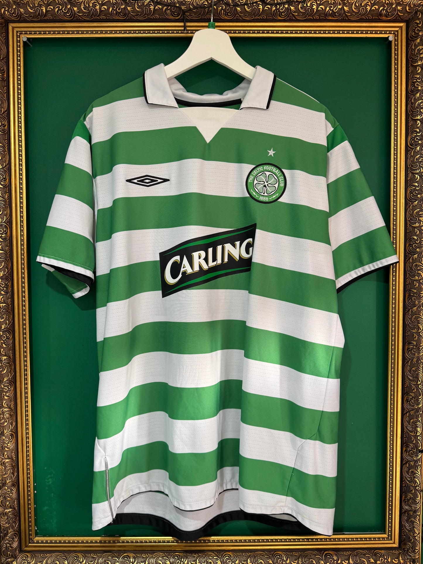 Celtic 2004/05 home xlarge Petrov 19