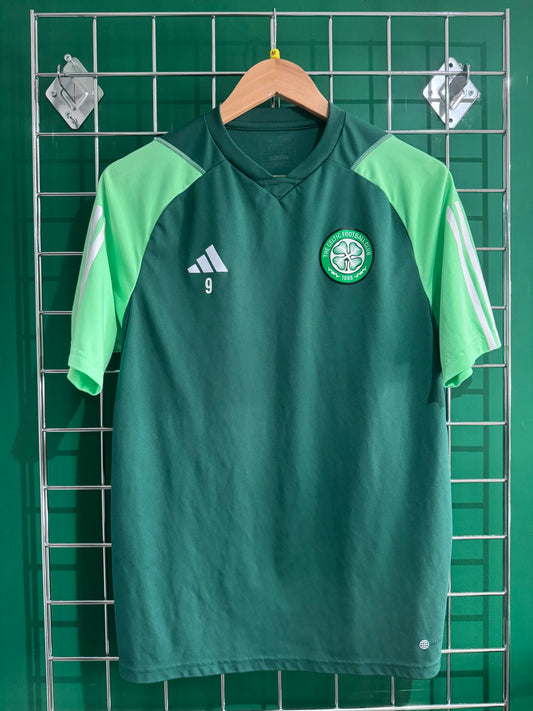 Celtic worn training tshirt medium 9 Idah / Haksabanovic