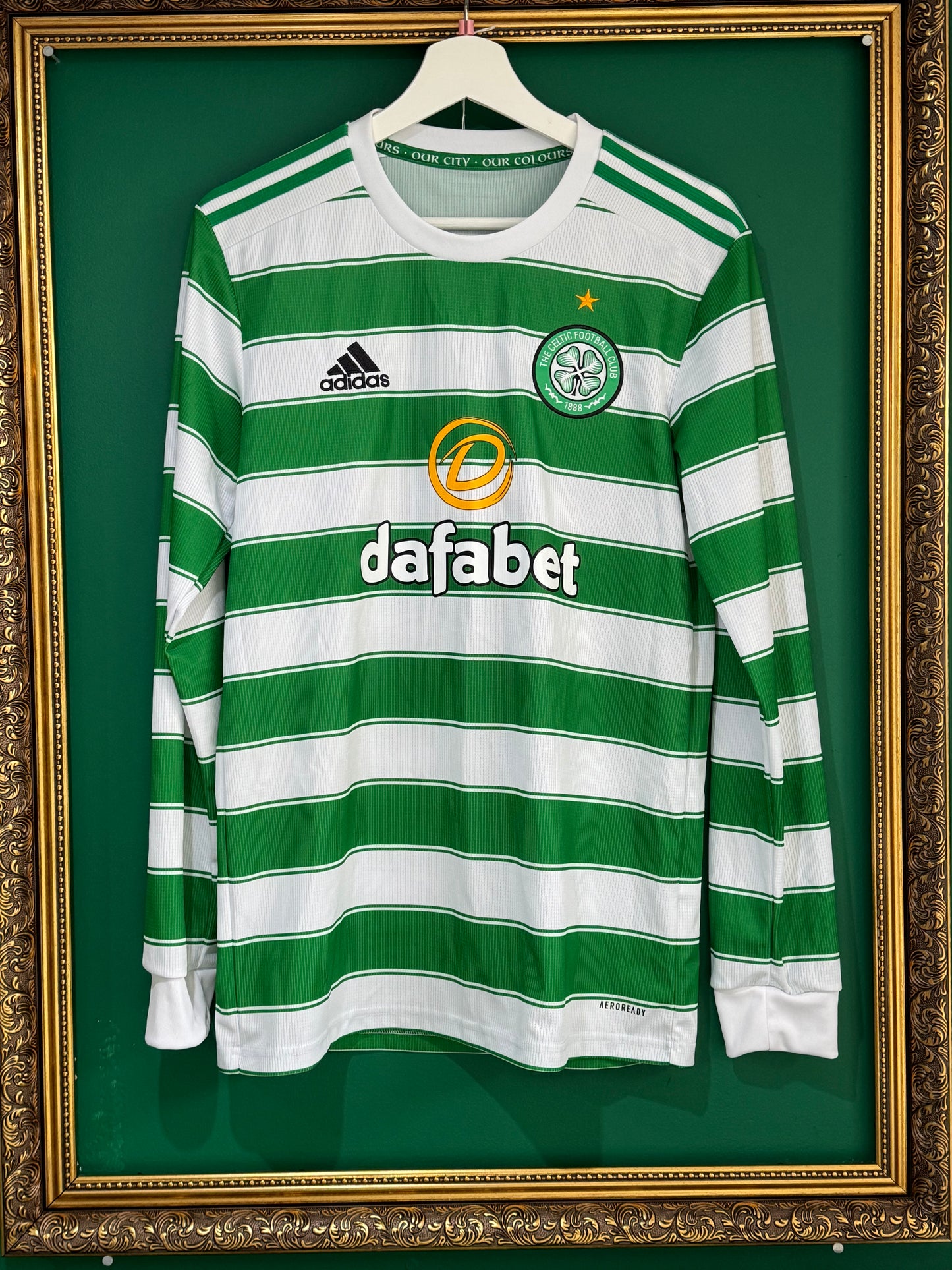 Celtic 2021/22 home small ls