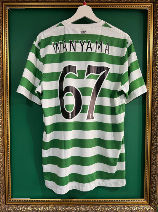 Celtic 2012/13 home shirt large Wanyama 67
