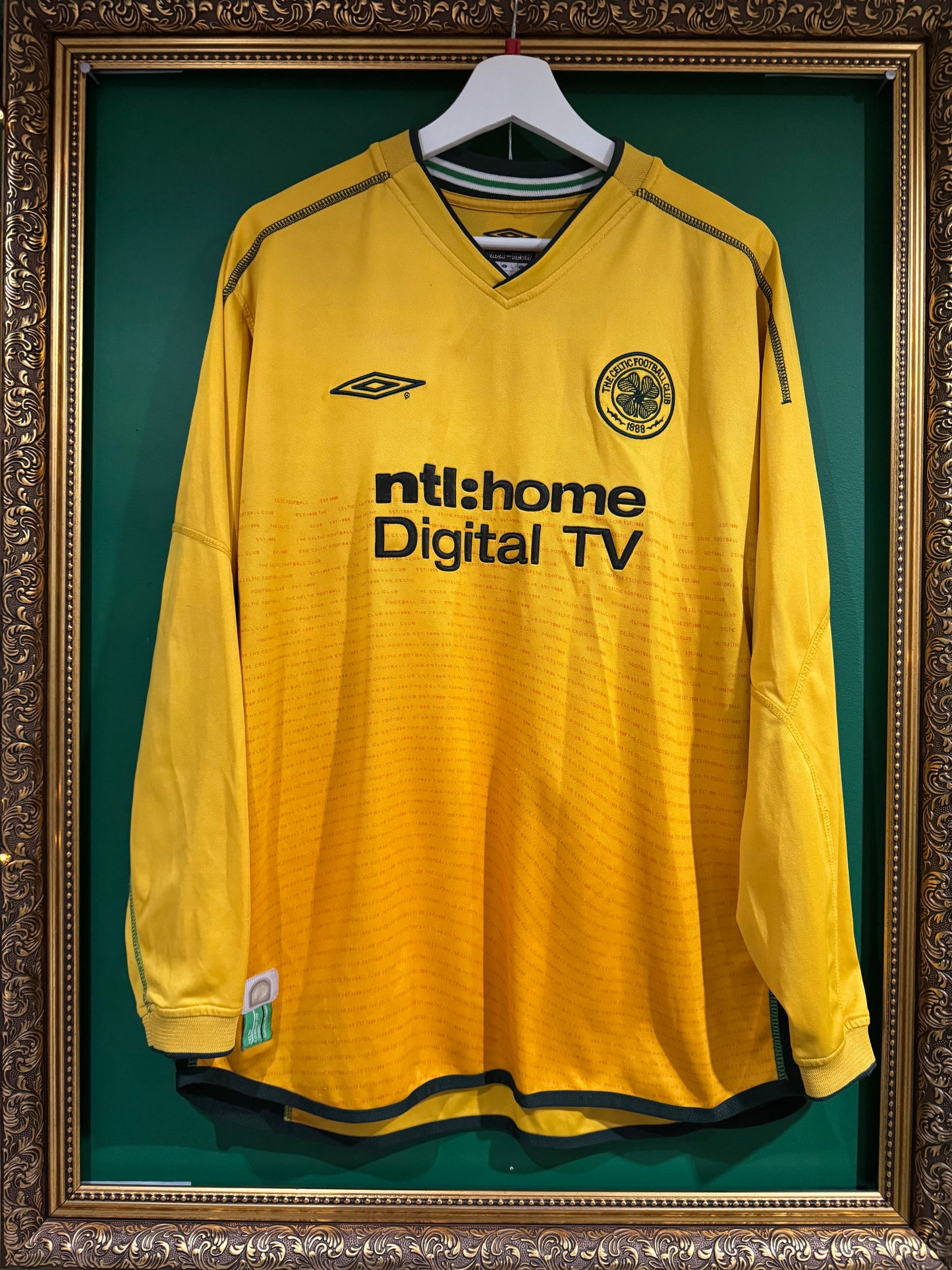 Celtic 2002/03 away shirt ls Larsson 7