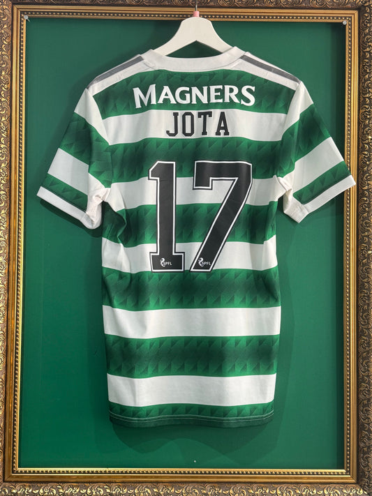 Celtic 2022/23 home shirt small Jota 17