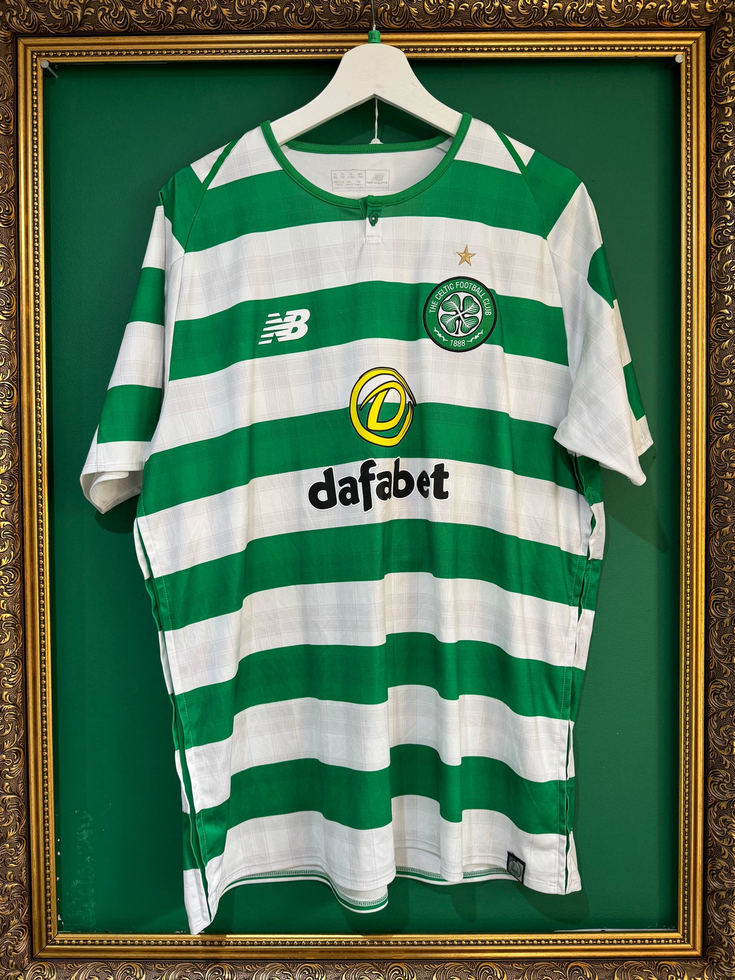 Celtic 2018/19 home xlarge Tierney 63