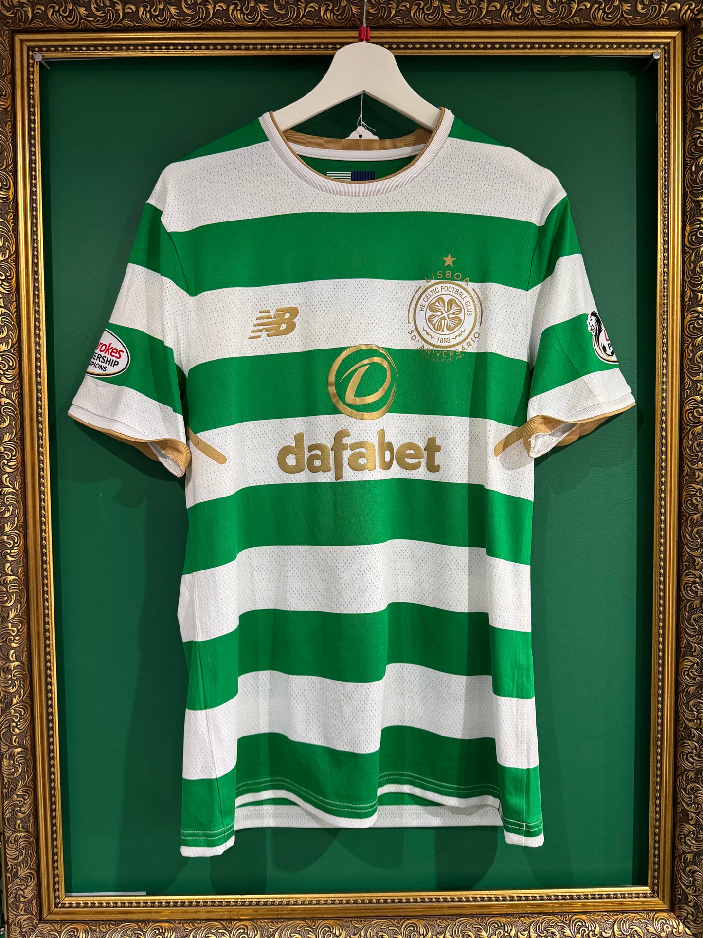 Celtic 2017/18 home large Sviatchenko match prepared player issue