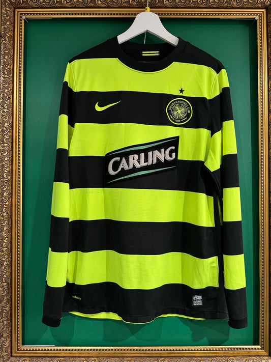 Celtic 2009/10 away shirt medium ls