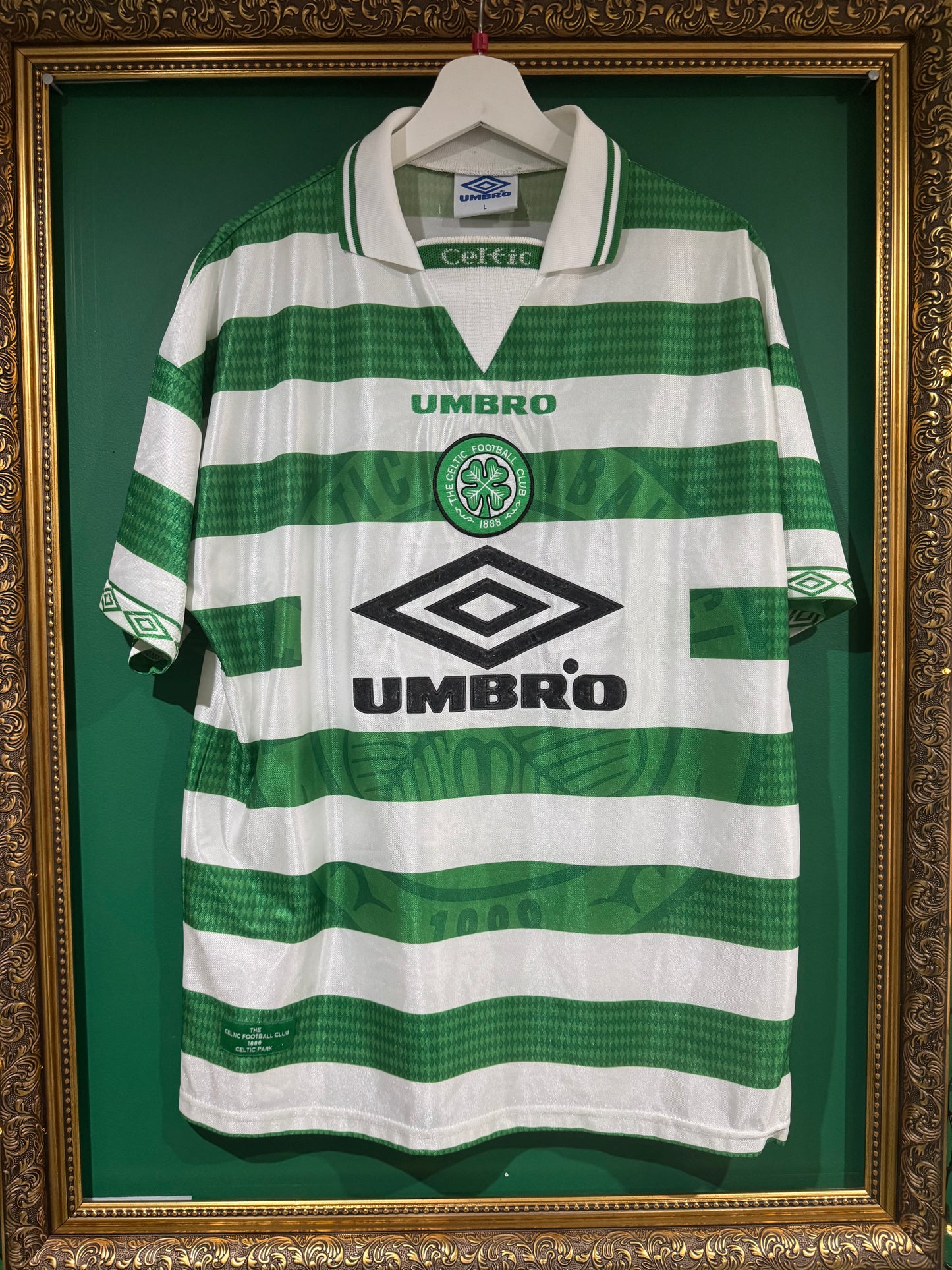 Celtic 1997/99 home shirt large