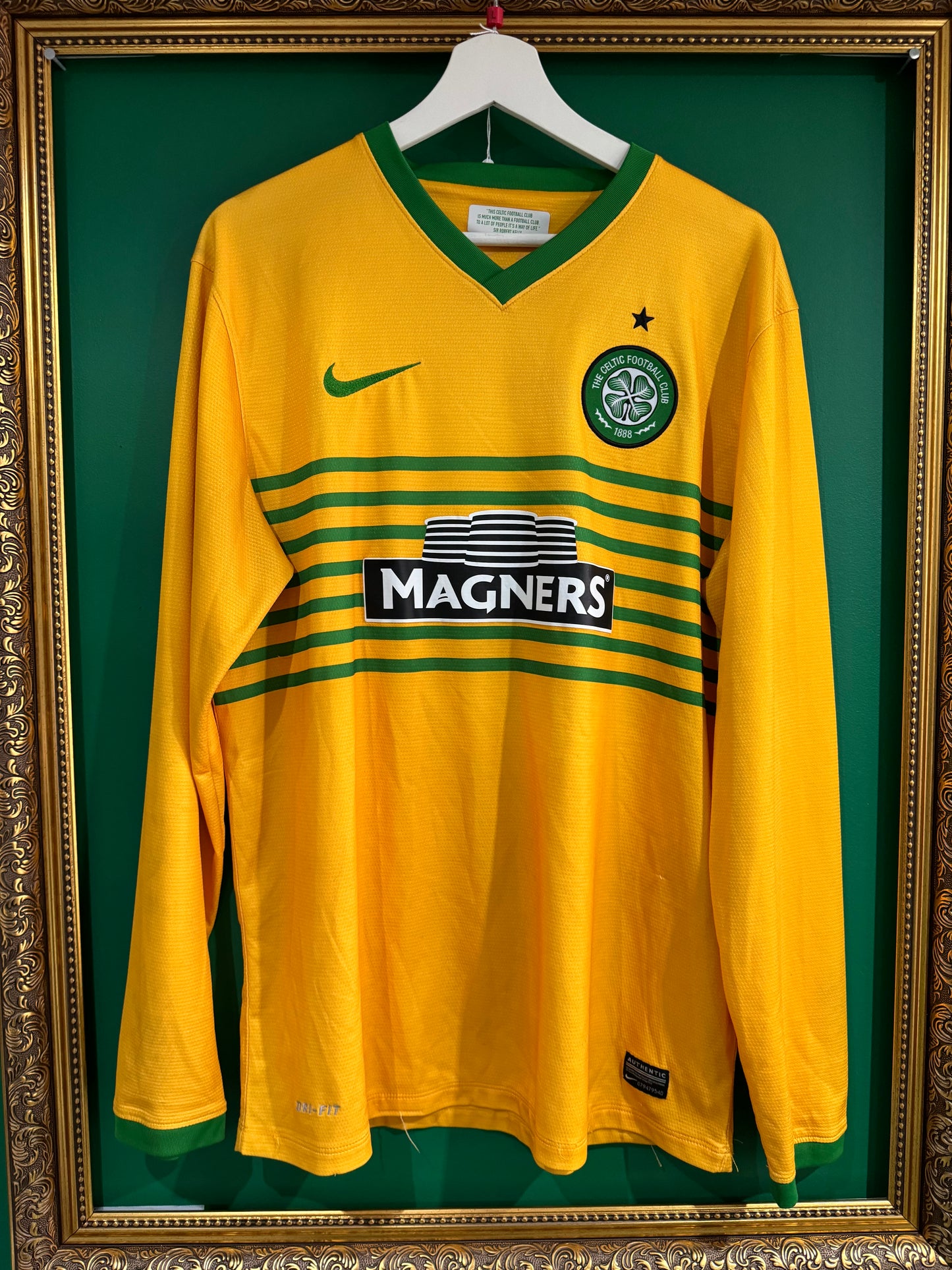 Celtic 2013/14 away large ls Samaras 9