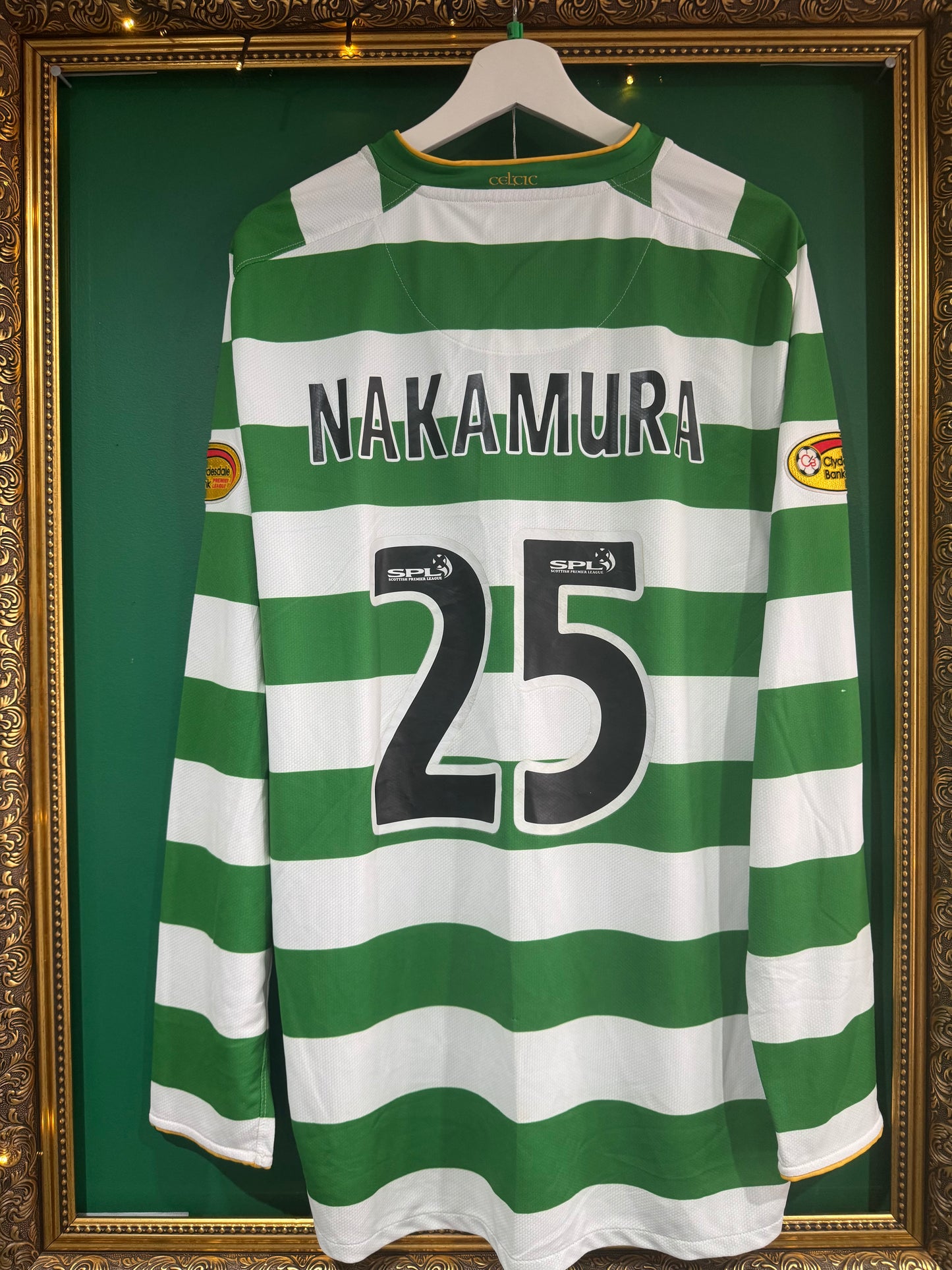 Celtic 2008/10 home shirt ls xlarge Nakamura 25