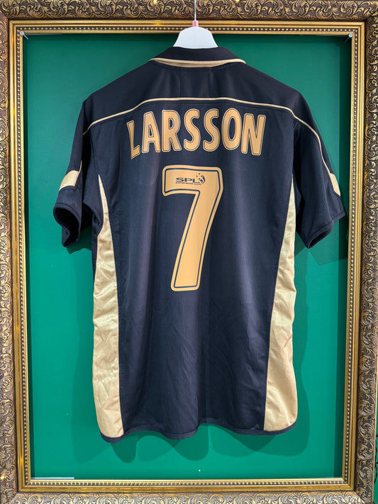 Celtic 2003/04 away shirt small Larsson 7