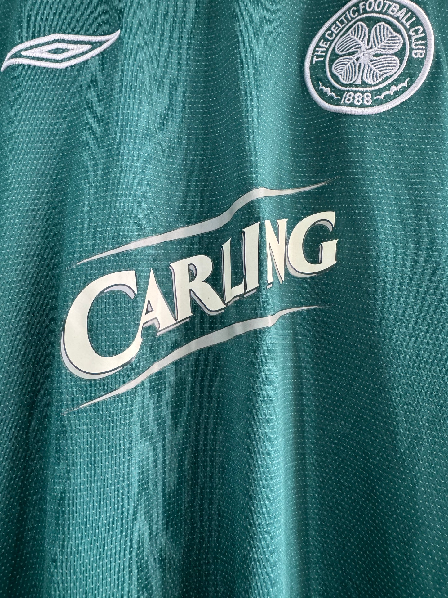 Celtic 2004/05 away shirt large Larsson 7