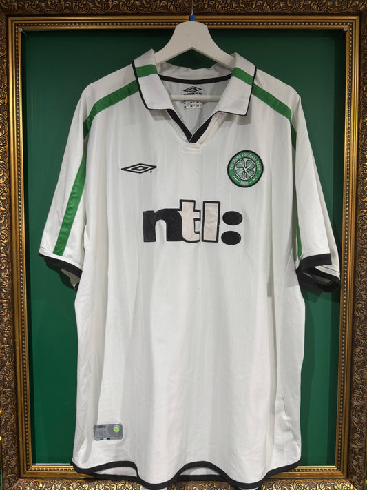Celtic 2001/02 away shirt xxlarge