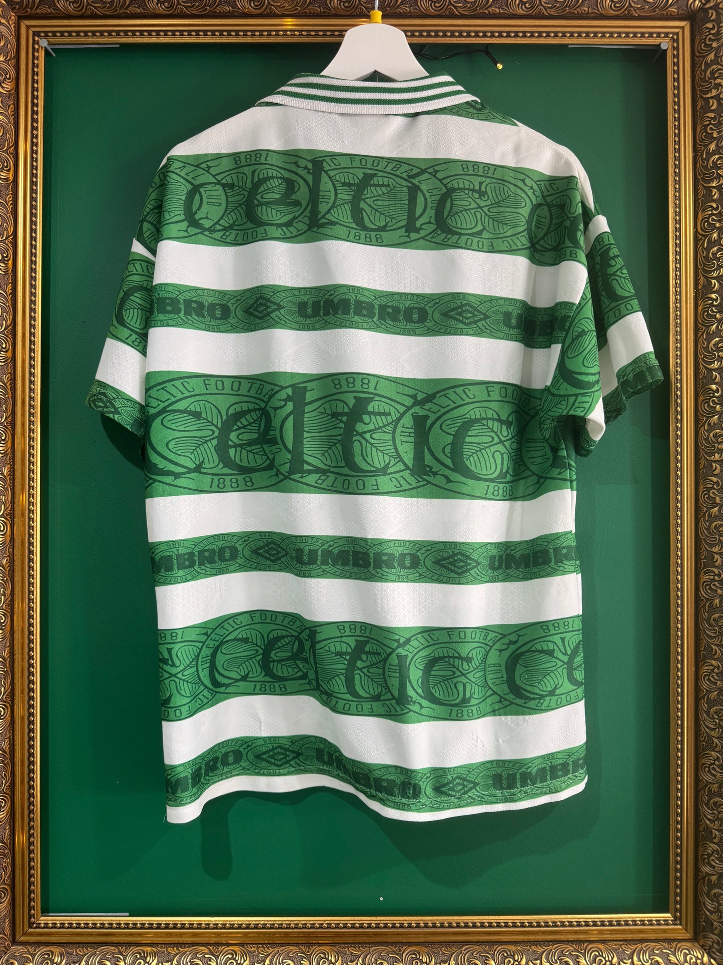 Celtic 1995/97 home shirt medium