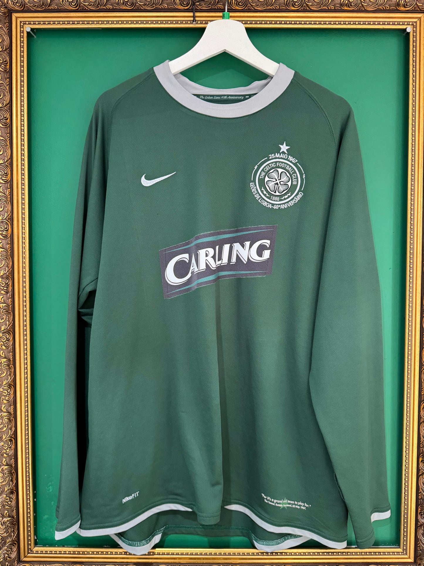 Celtic 2007/08 xlarge away ls Nakamura 25