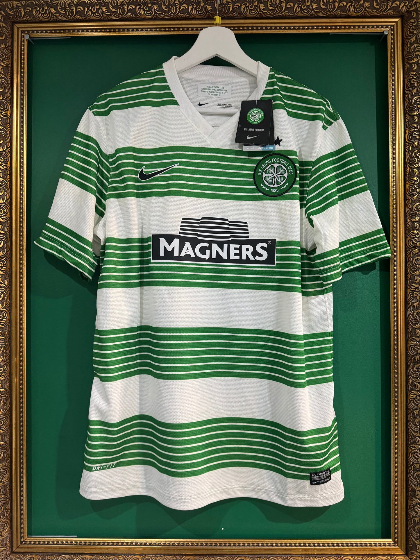 Celtic 2013/15 home shirt BNWT medium Virgil 5