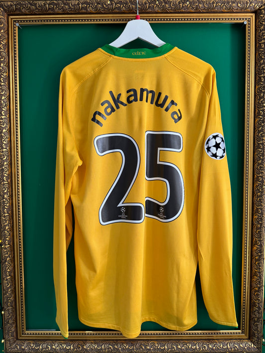 Celtic 2008/09 away large Ls Nakamura 25